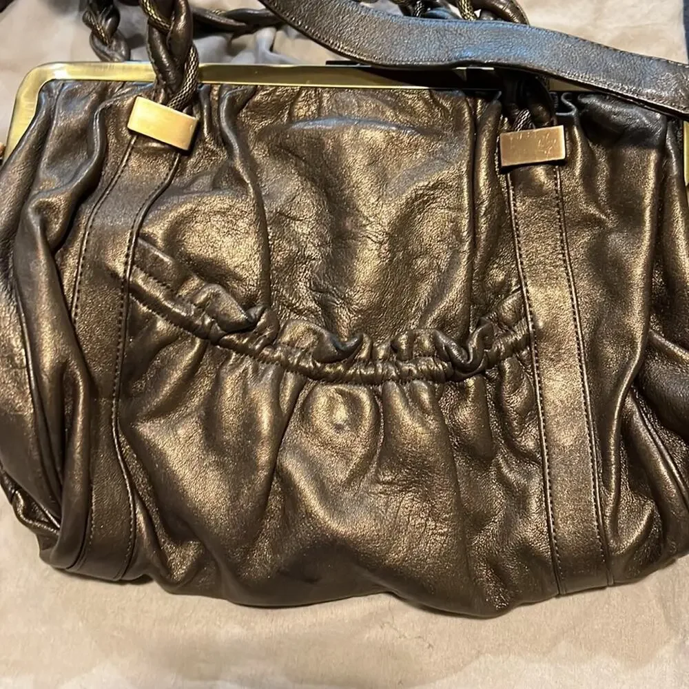 Botkier Bronze Leather Bag